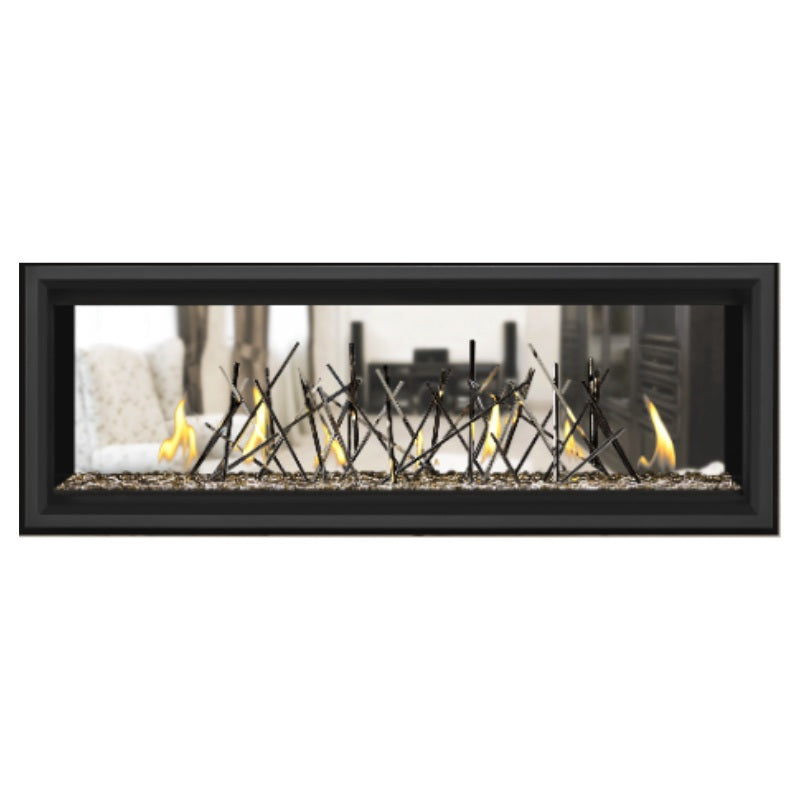 Napoleon Vector 50" See Thru Linear Direct Vent Gas Fireplace | LV50N2