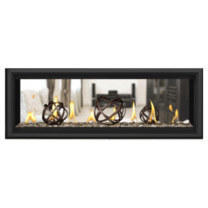 Napoleon Vector 50" See Thru Linear Direct Vent Gas Fireplace | LV50N2