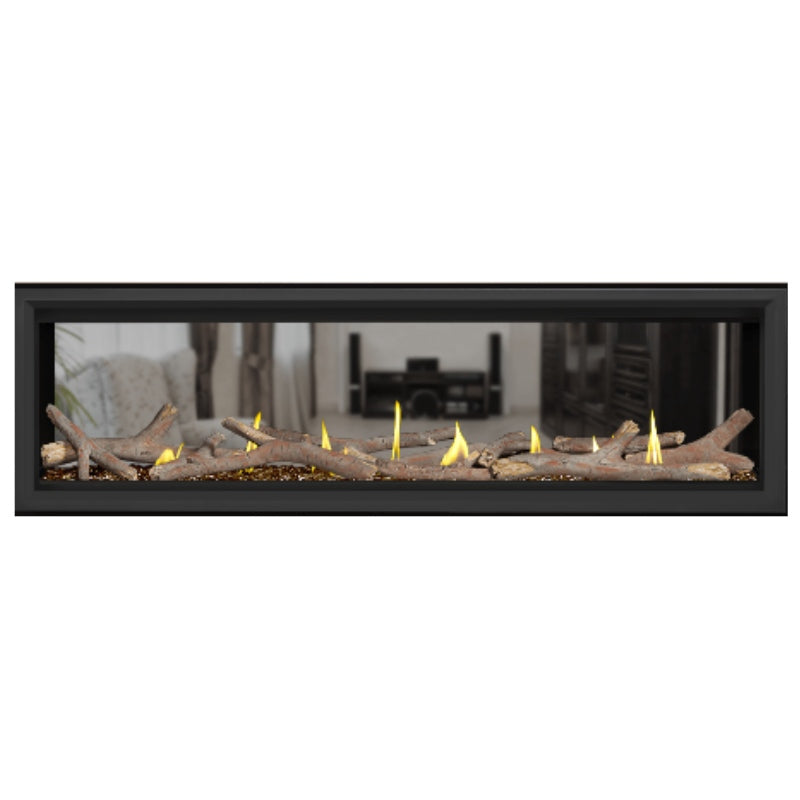 Napoleon Vector 62" See Thru Linear Direct Vent Gas Fireplace | LV62N2