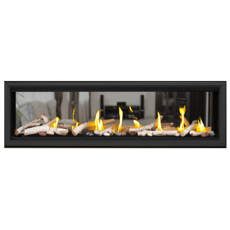 Napoleon Vector 62" See Thru Linear Direct Vent Gas Fireplace | LV62N2
