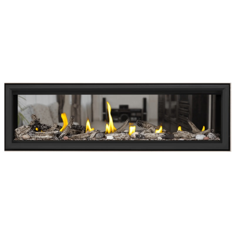 Napoleon Vector 62" See Thru Linear Direct Vent Gas Fireplace | LV62N2