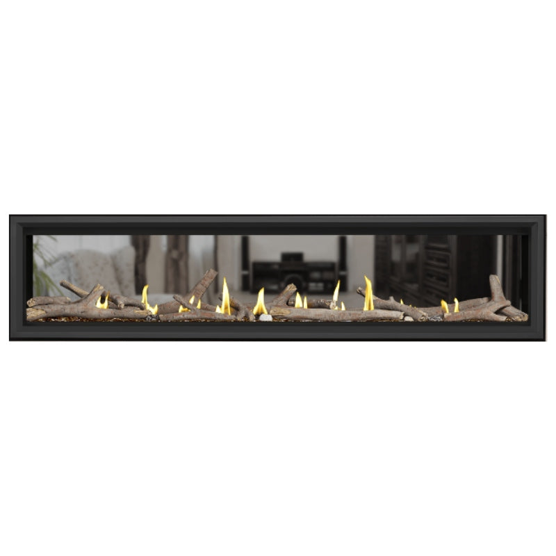 Napoleon Vector 74" See Thru Linear Direct Vent Gas Fireplace | LV74N2