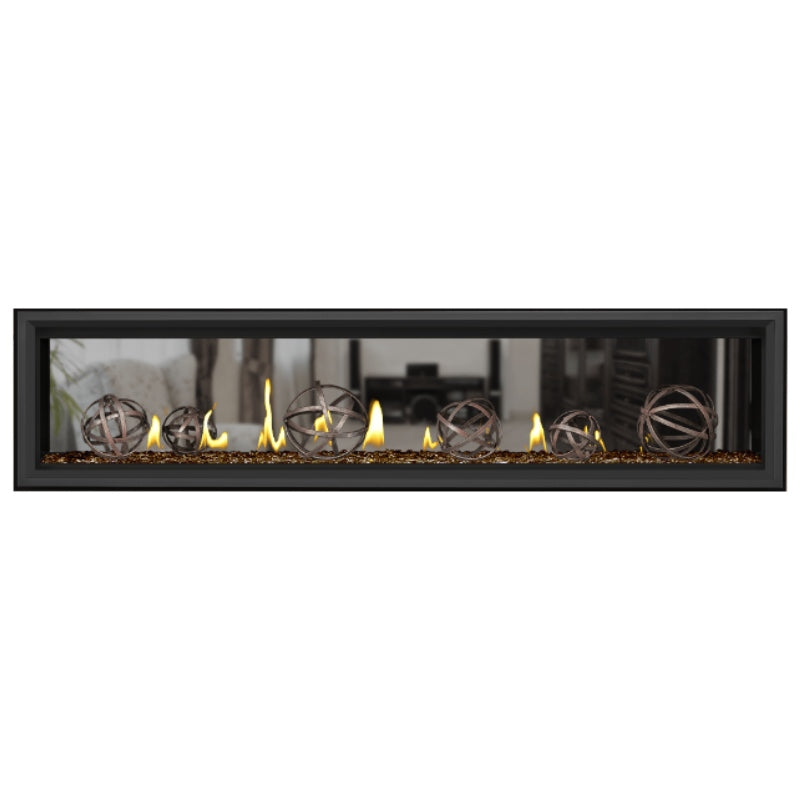 Napoleon Vector 74" See Thru Linear Direct Vent Gas Fireplace | LV74N2