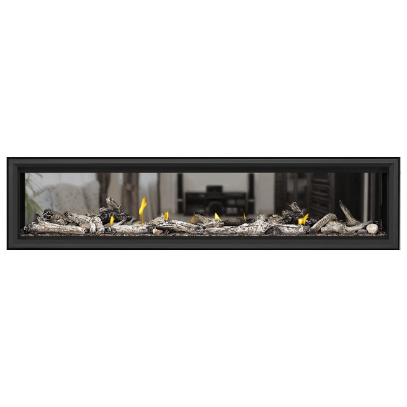 Napoleon Vector 74" See Thru Linear Direct Vent Gas Fireplace | LV74N2
