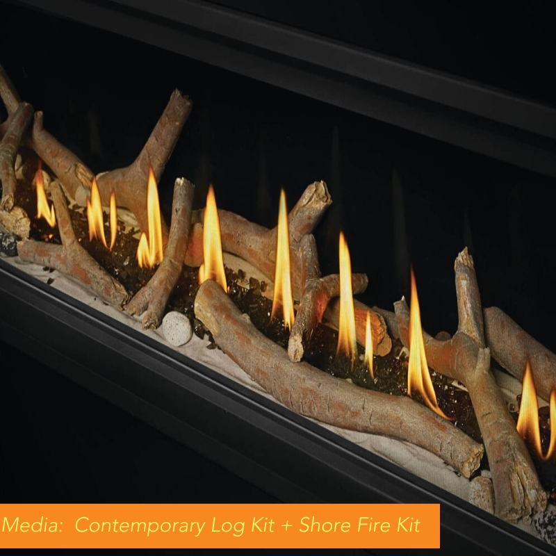 Napoleon Vector 50" Linear Direct Vent Gas Fireplace | LV50N