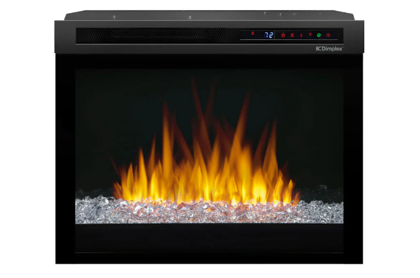 Dimplex Nova 23" Multi-Fire XHD Plug-in Electric Firebox - Acrylic Ice Ember Media Bed, XHD23G
