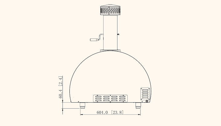 Summerset Hybrid Gas Wood Outdoor Pizza Oven