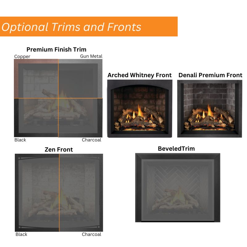 Napoleon Elevation X 42" Direct Vent Fireplace | EX42