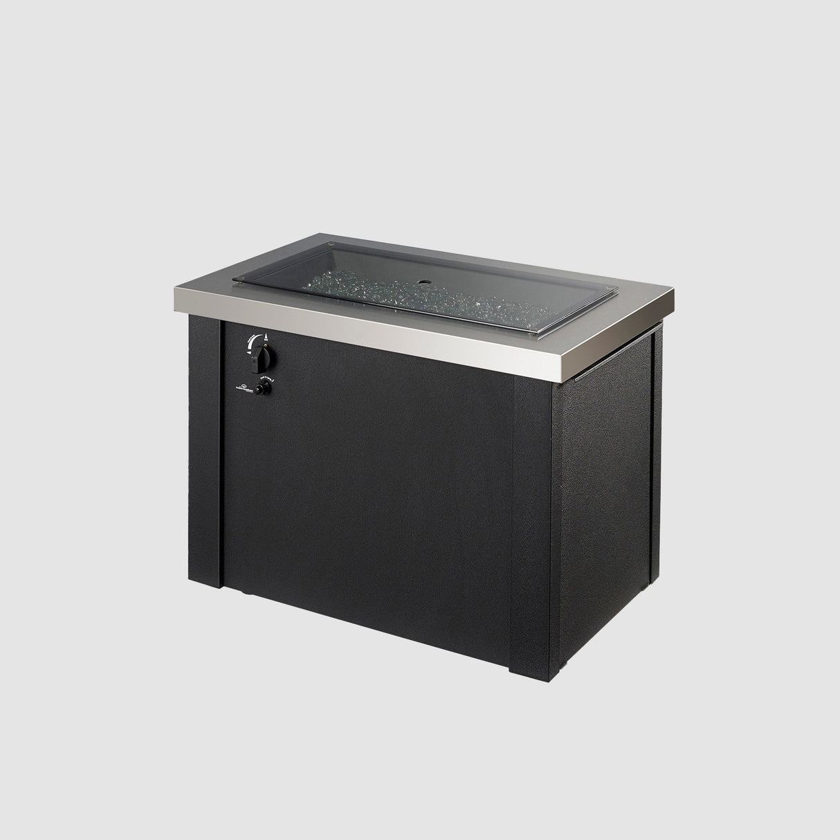 Providence Rectangular Gas Fire Pit Table