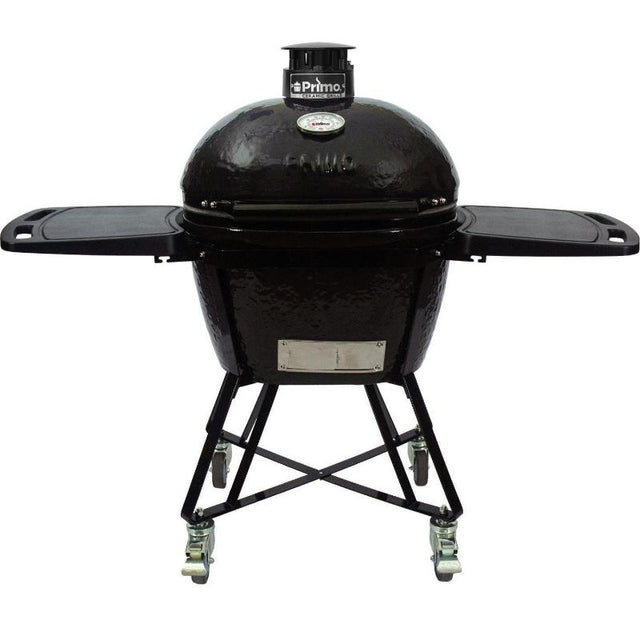 Primo All-In-One Oval Large 300 Ceramic Kamado Grill With Cart