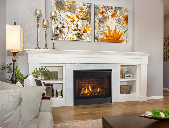 Majestic Quartz Direct Vent Gas Fireplace - 32" | QUARTZ32IFTL QUARTZ32IFTN