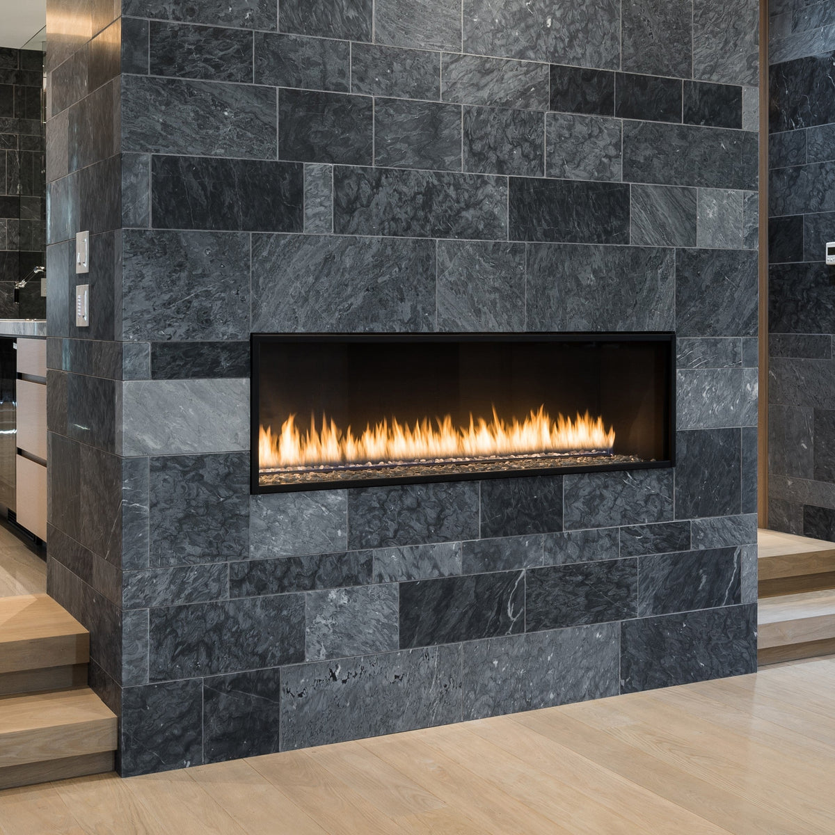 Montigo Exemplar R420 Single Sided Direct Vent Gas Fireplace - R420 ...