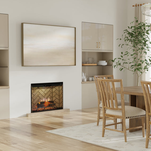 Dimplex REV24-HB Revillusion 24in Built-In Firebox - Herringbone