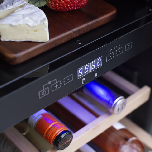 Summerset RFR-15WD Dual Zone Wine Cooler - dual zone temperature controls