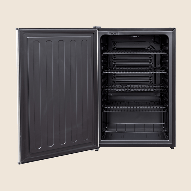 Summerset RFR-22S Outdoor Compact Refrigerator - interior wire shelving
