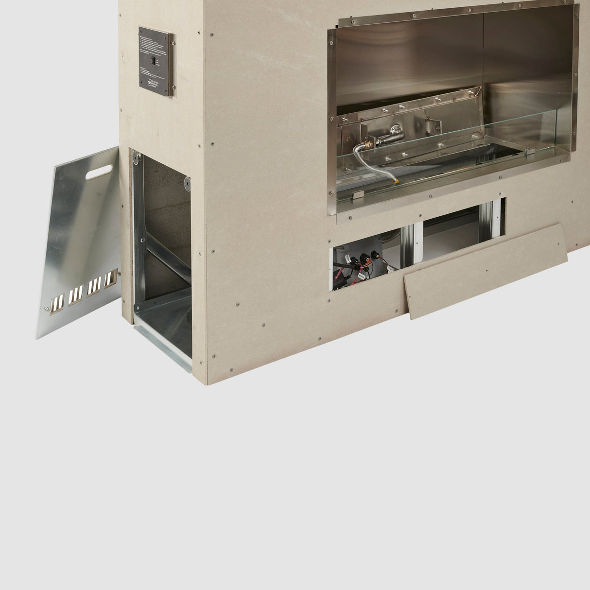 Single Sided Ready To Finish Gas Fireplace