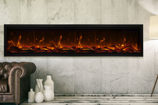 Amantii Symmetry Xtra Tall 88 inch electric fireplace