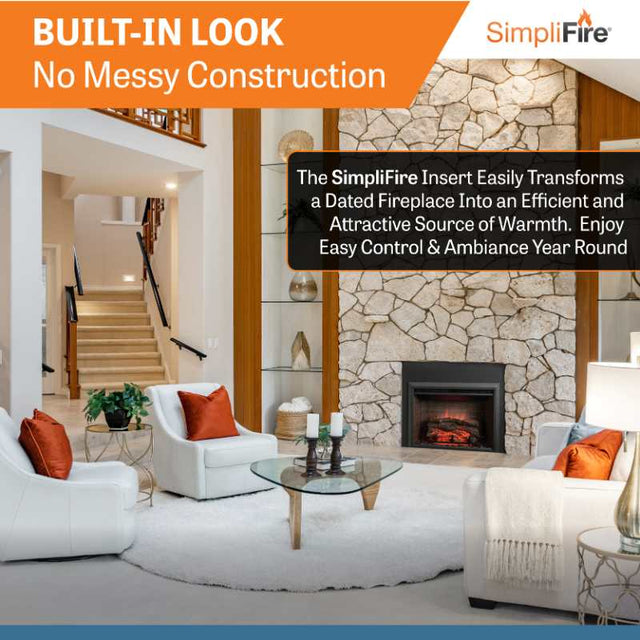 Simplifire 32" Electric Insert | GI-32-ZC