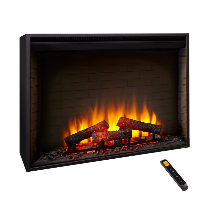 Simplifire 36" Built-In Electric Fireplace | SF-BI36-EB