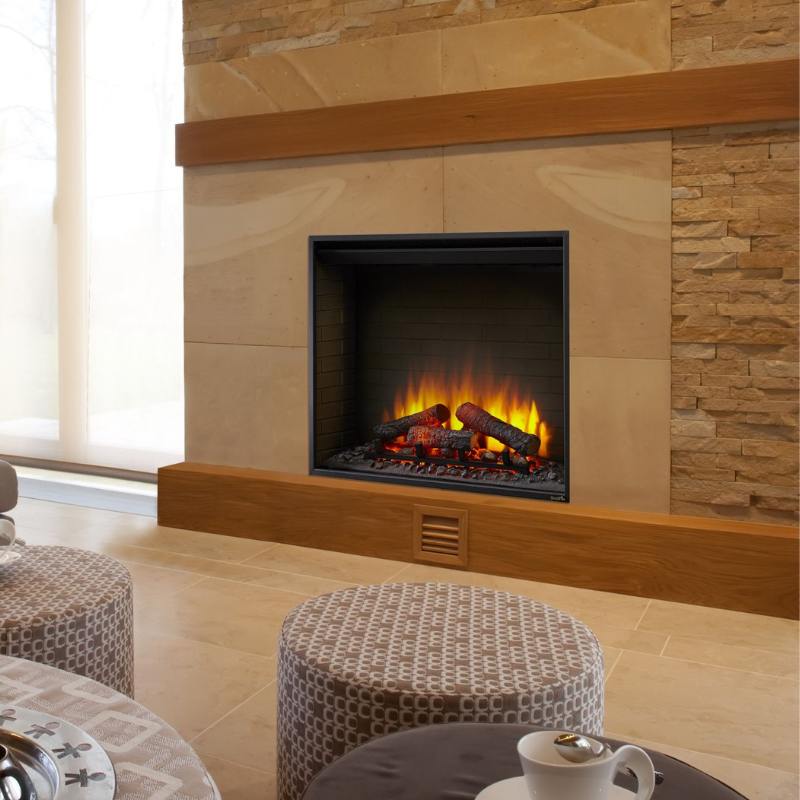 Simplifire 36" Built-In Electric Fireplace | SF-BI36-EB