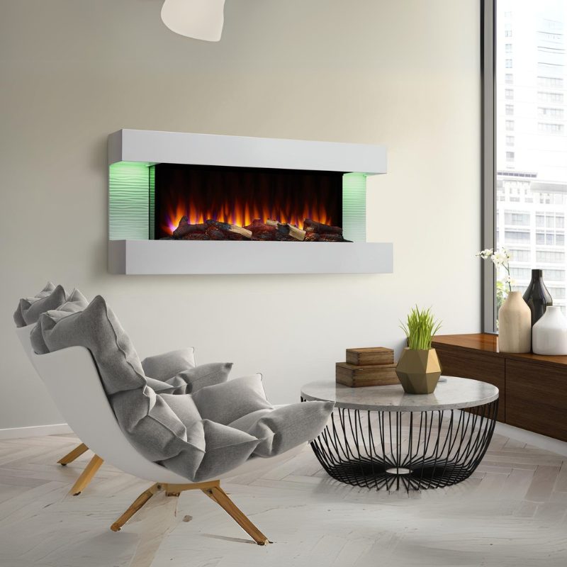 Simplifire Format 36" Wall Mount Linear Electric Fireplace | SF-FORMAT36