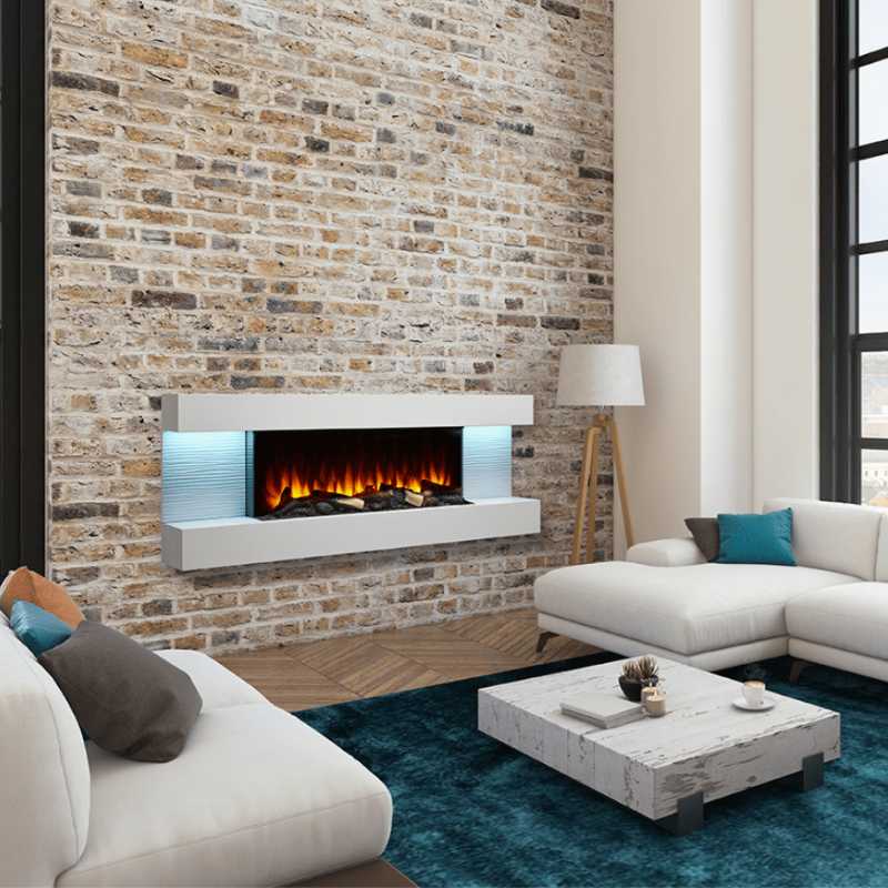 Simplifire Format 36" Wall Mount Linear Electric Fireplace | SF-FORMAT36