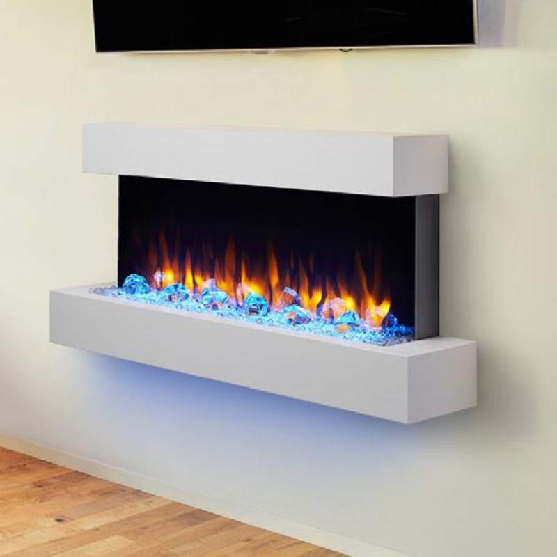 Simplifire Format 36" Wall Mount Linear Electric Fireplace | SF-FORMAT36