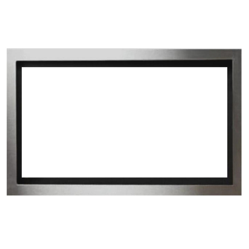 Stainless Steel Surround Trim Kit (1.5" W) for Kingsman Linear Direct Vent Fireplaces