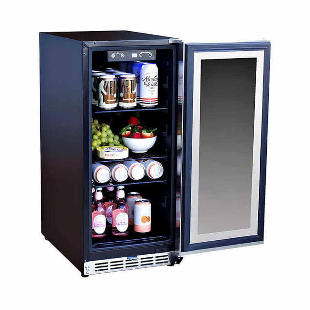 Summerset 15 Inch 3.2 Cu. Ft. Outdoor Refrigerator - RFR-15S