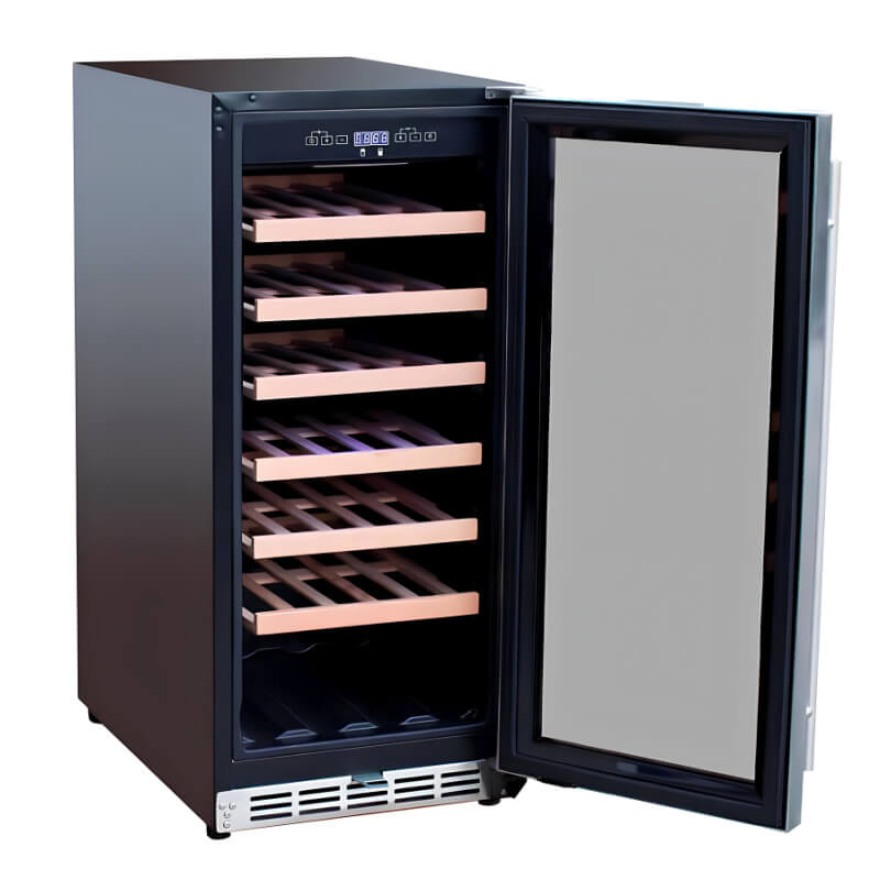 Summerset 15 Inch 3.2 Cu. Ft. Outdoor Single Zone Wine Cooler - RFR-15W