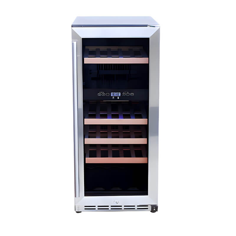 Summerset 15 Inch 3.2 Cu. Ft. Outdoor Dual Zone Wine Cooler - RFR-15WD