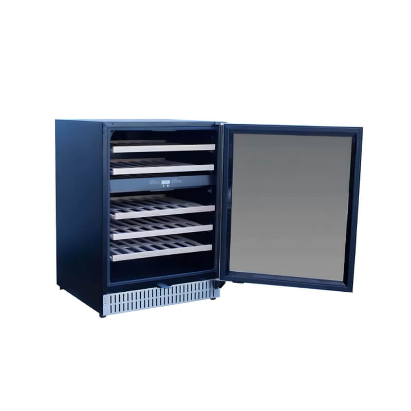 Summerset 24 Inch 5.3 Cu Ft. Outdoor Dual Zone Wine Cooler - RFR-24WD