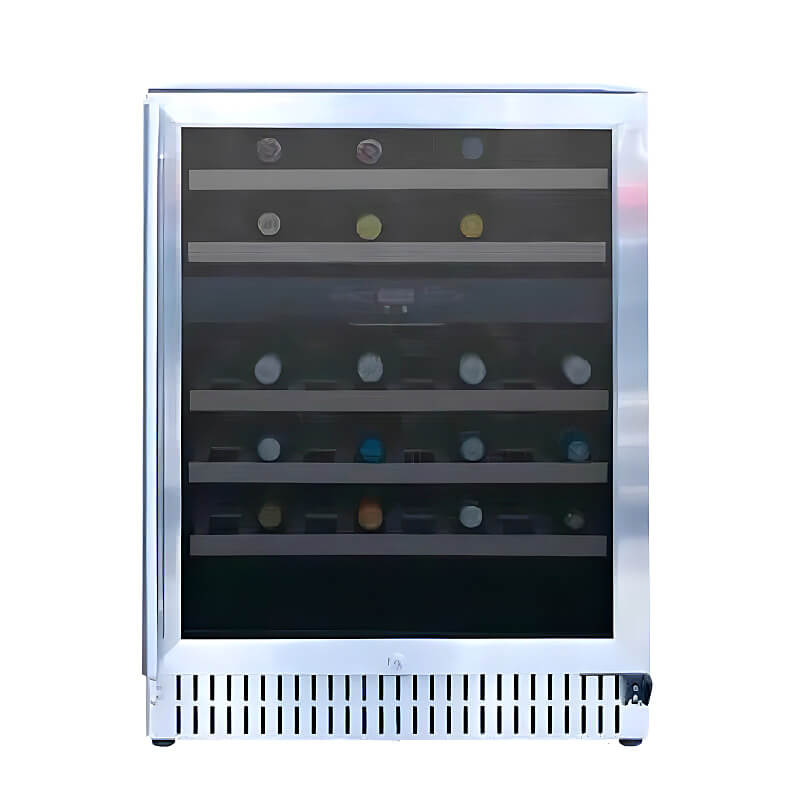 Summerset 24 Inch 5.3 Cu Ft. Outdoor Dual Zone Wine Cooler - RFR-24WD