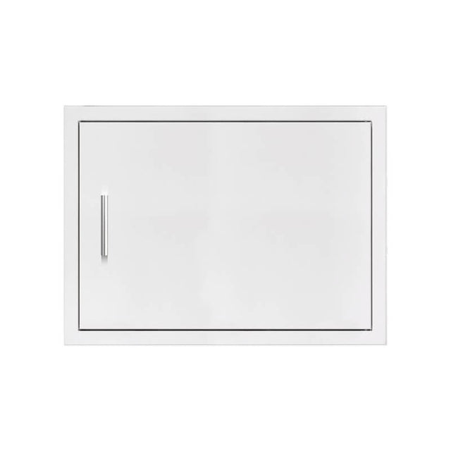Summerset 27-Inch Flush Stainless Steel Horizontal Access Door - DH-27