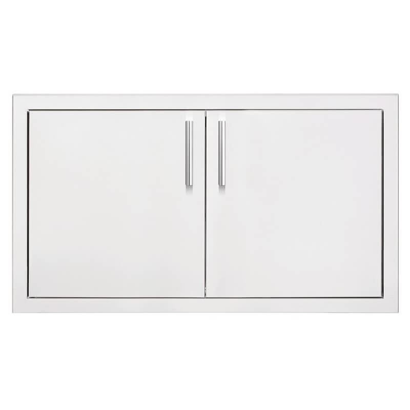 Summerset 33 Inch Masonry Stainless Steel Double Access Door - DD-33M
