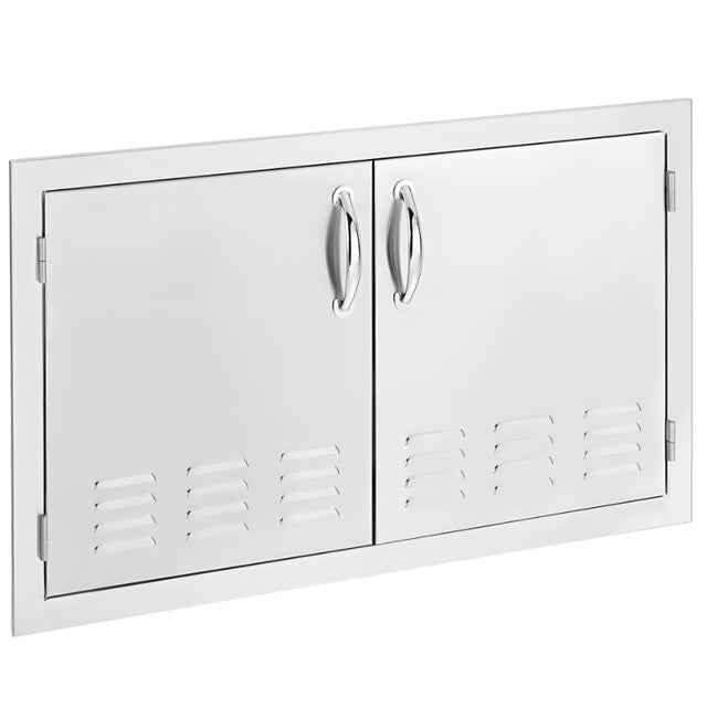 Summerset 33-Inch Vented Stainless Steel Double Access Door - SSDD-33V