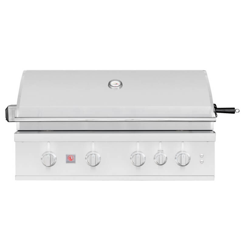Summerset TRL 40 Inch 4 Burner Built-In Gas Grill With Rotisserie