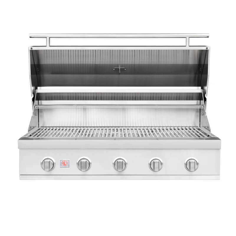 Summerset Sizzler Pro 40 Inch 5 Burner Built-In Gas Grill w. Infrared Burner