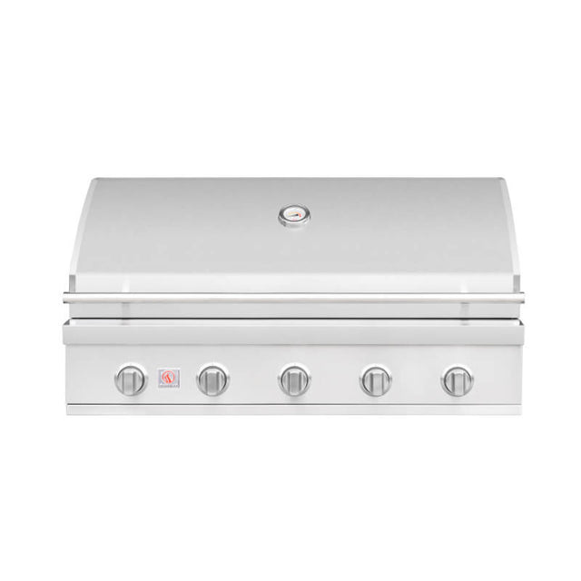 Summerset Sizzler Pro 40 Inch 5 Burner Built-In Gas Grill w. Infrared Burner