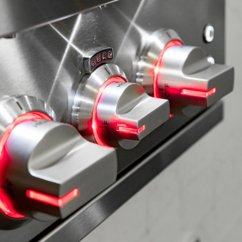 Summerset Sizzler Pro 40 Inch 5 Burner Built-In Gas Grill w. Infrared Burner