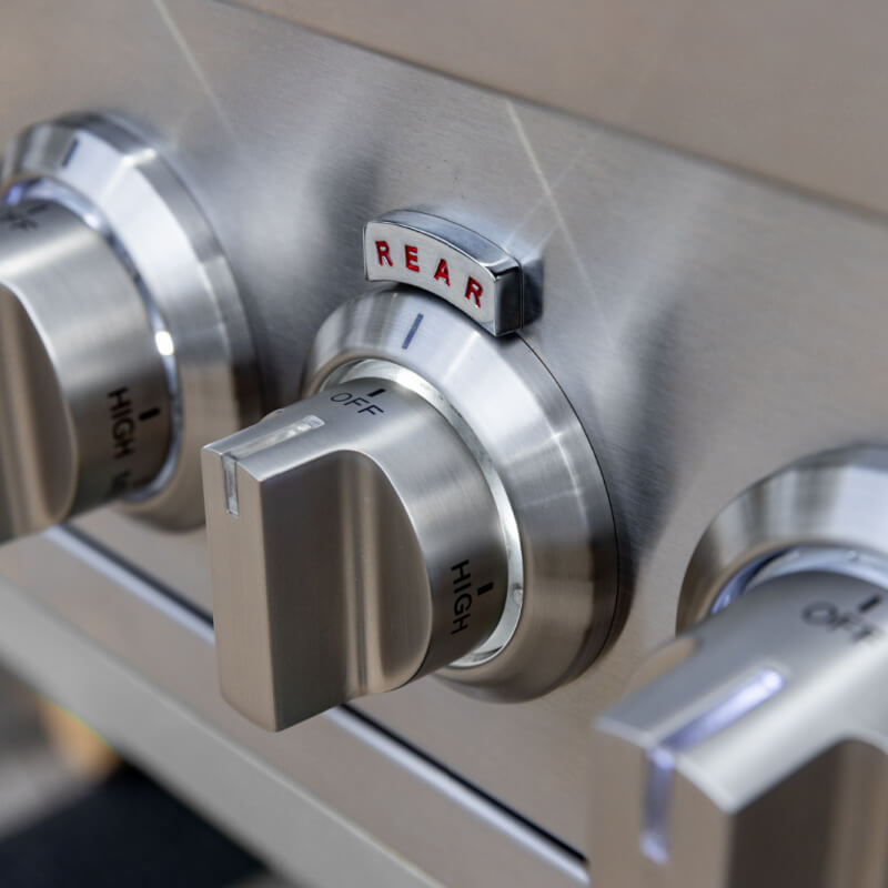 Summerset Sizzler Pro 40 Inch 5 Burner Built-In Gas Grill w. Infrared Burner