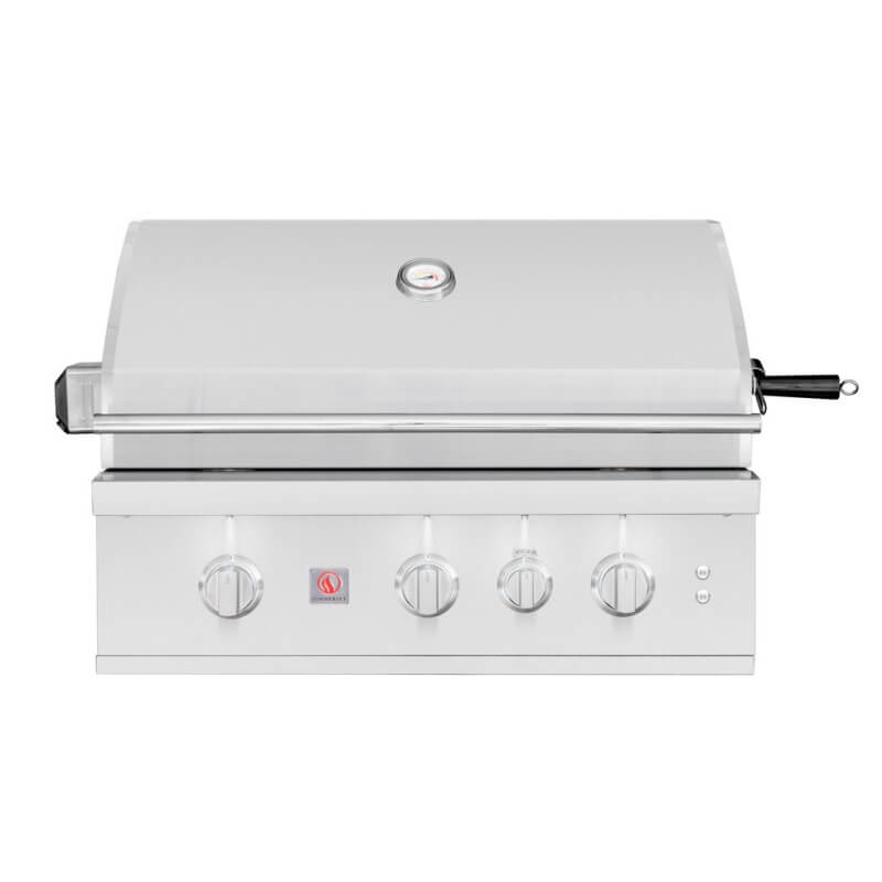 Summerset TRL 32 Inch 3 Burner Built-In Gas Grill With Rotisserie