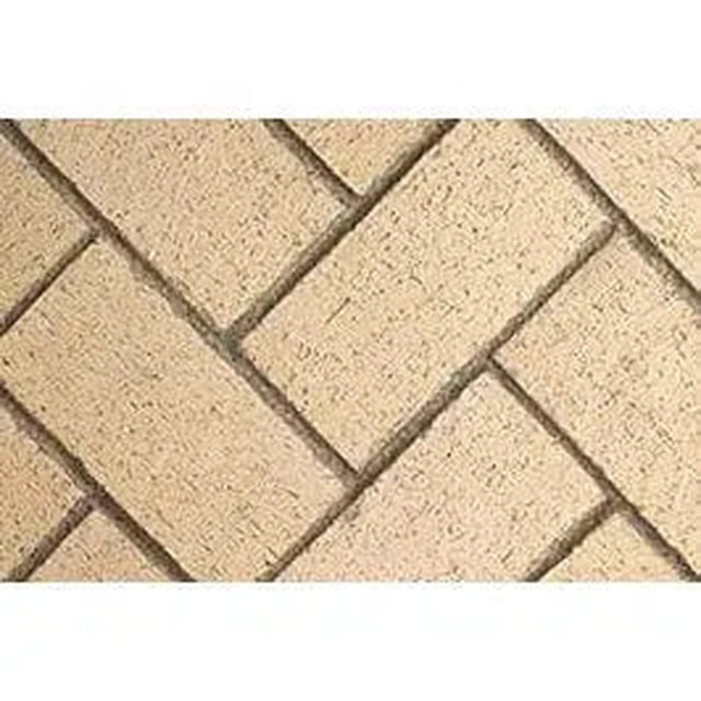 Superior Mosaic Masonry 42" Ivory Full Herringbone Brick Liner - MOSAIC42IVFH