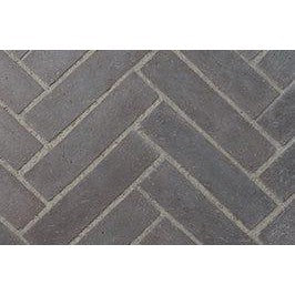 Superior Mosaic Masonry 48" Slate Grey Split Herringbone Brick Liners for WRT8048