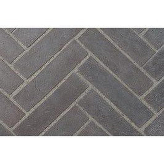 Superior Mosaic Masonry 50" Slate Grey Split Herringbone Brick Liner - MOSAIC50SGSH