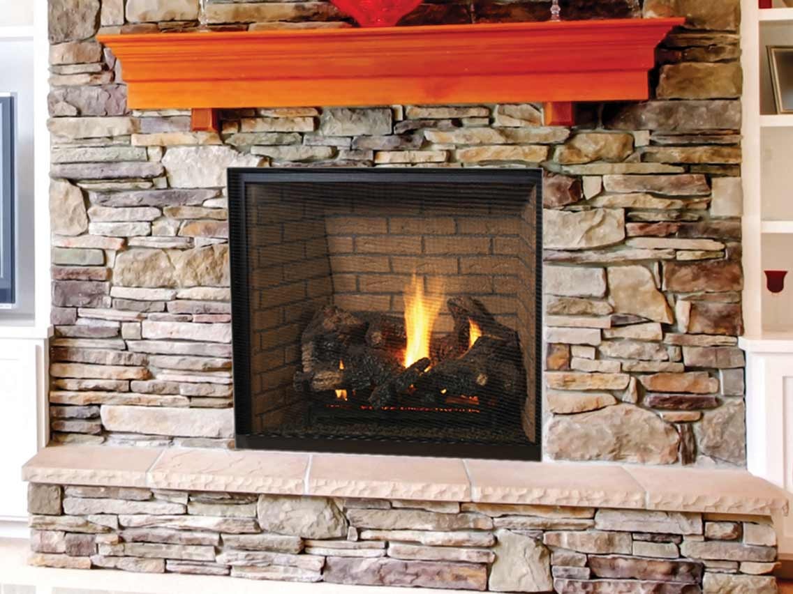 Superior DRT6300 45-Inch Traditional Direct Vent Gas Fireplace - Power Vent Compatible