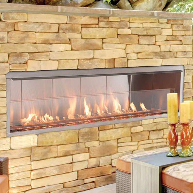 Superior VRE4600 outdoor vent-free linear gas fireplace
