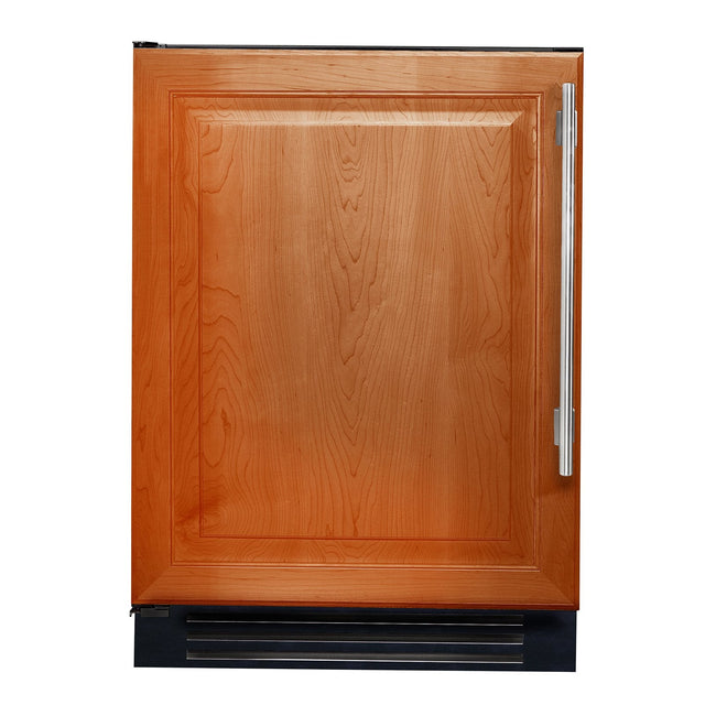 True 24-Inch Undercounter Beverage Center with Solid Panel Ready Door, 2 Interior Glass Shevles and 1 Wine Shelf (Left Hinge) - TBC-24-L-OP-C