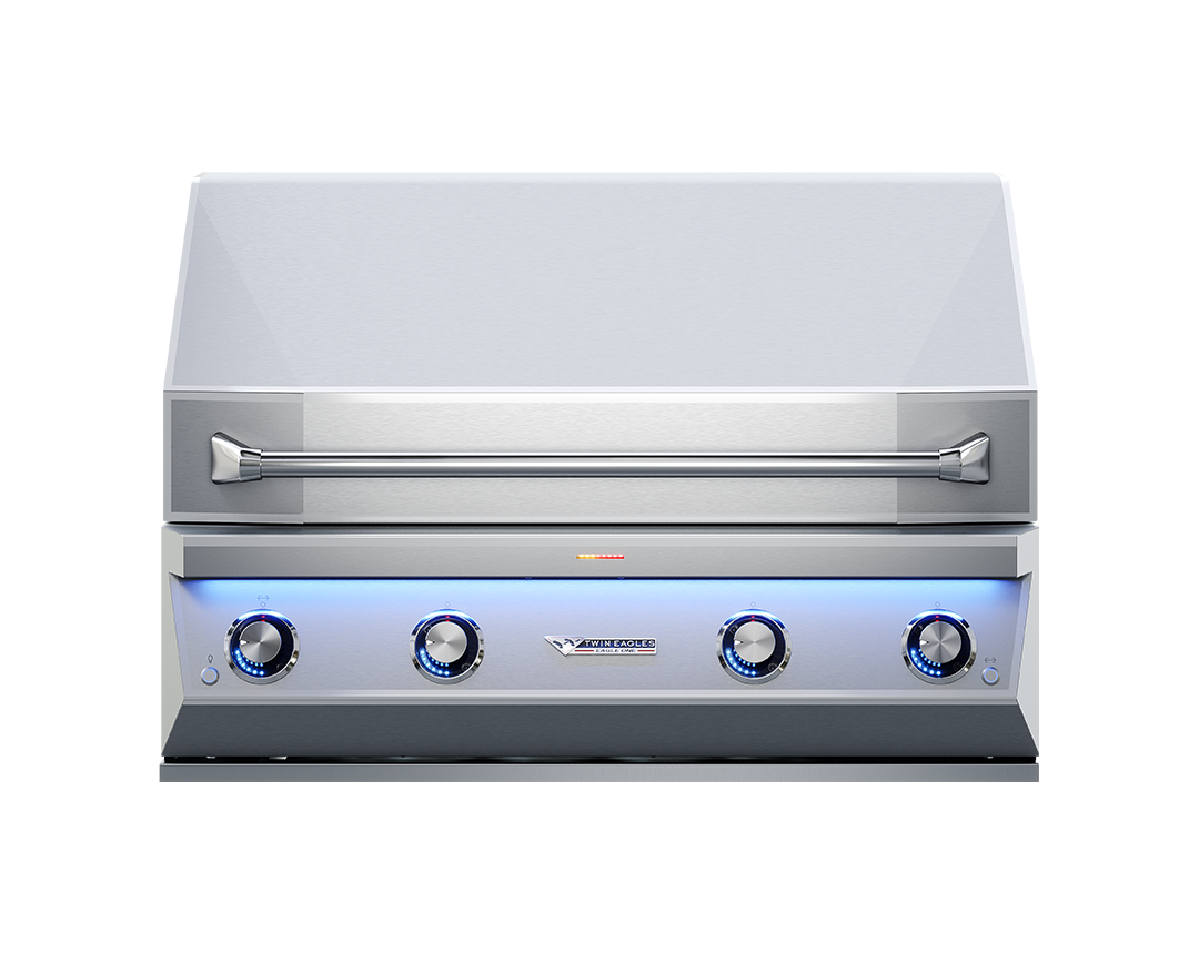 Twin Eagles Eagle One 42-Inch 3-Burner Built-In Gas Grill with Sear Zone & Infrared Rotisserie Burner