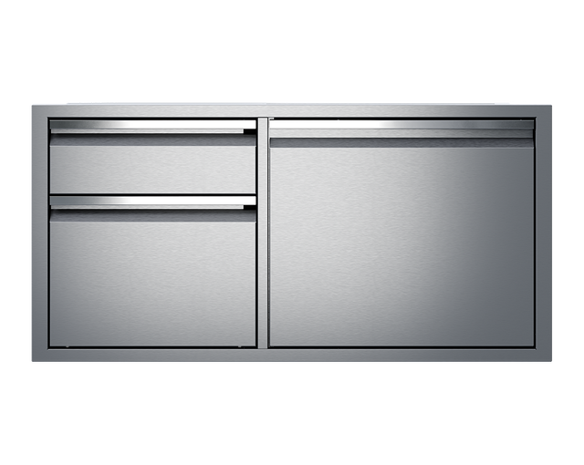 Twin Eagles 42-Inch Stainless Steel Access Door & Double Drawer Combo - TEDD422-B